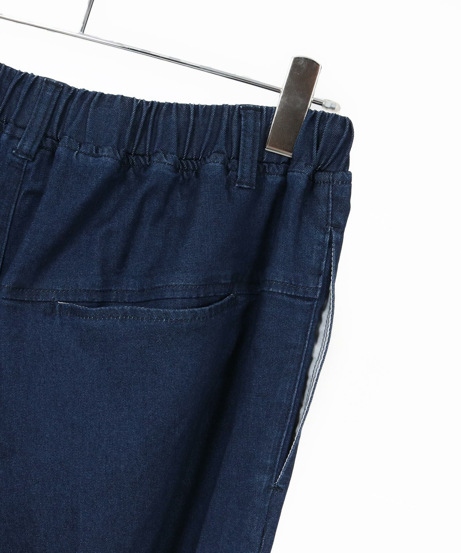 kanaGANNI MAGNY デニム　24 Magine(マージン)】Rayon Denim Fabric Tapered Pants デニムパンツ