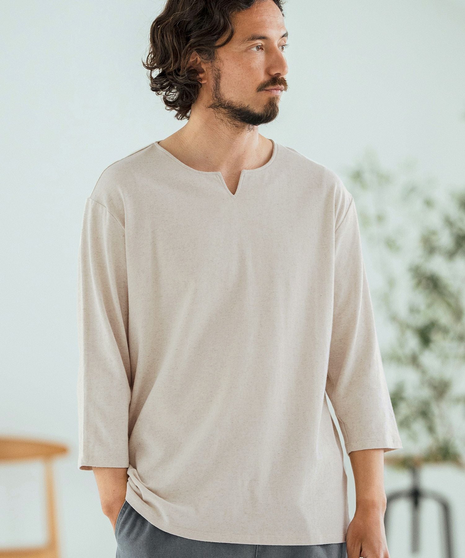 BASERANGE VEIN カットソー　長袖　M 完売 Baserange ~ Black Vein Tee | MAIMOUN
