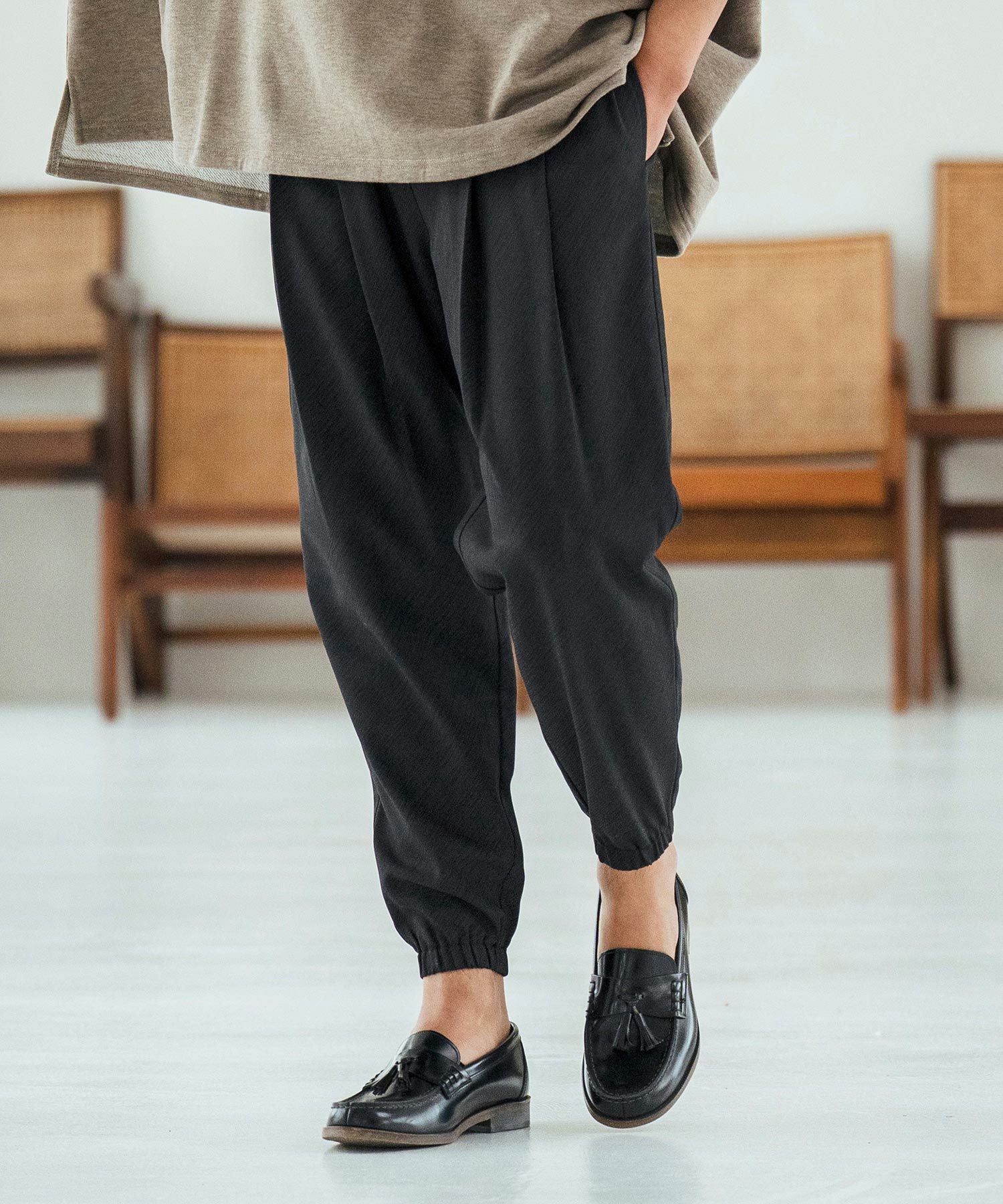30%OFF【Magine(マージン)】 Stretch Nylon Fabric Cropped Pants