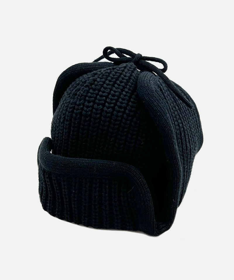 HUNTISM(ハンティズム)】Knit Bomber Cap ボンバーキャップ(htm243013