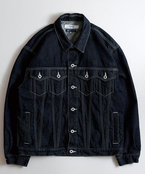 FDMTL(ファンダメンタル)】THIRD THIRD JACKET RINSE デニムジャケット 