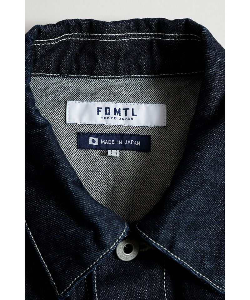 FDMTL(ファンダメンタル)】THIRD THIRD JACKET RINSE デニムジャケット