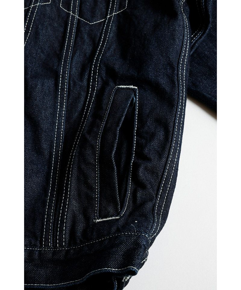 FDMTL(ファンダメンタル)】THIRD THIRD JACKET RINSE デニムジャケット