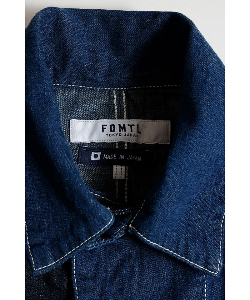 FDMTL(ファンダメンタル)】THIRD JACKET COVERALL RINSE カバーオール