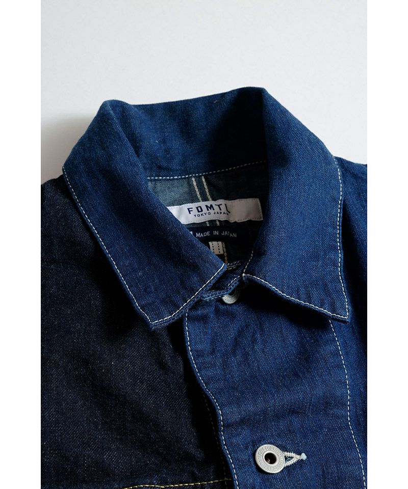 FDMTL(ファンダメンタル)】THIRD JACKET COVERALL RINSE カバーオール