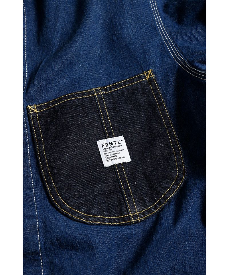 FDMTL(ファンダメンタル)】THIRD JACKET COVERALL RINSE カバーオール