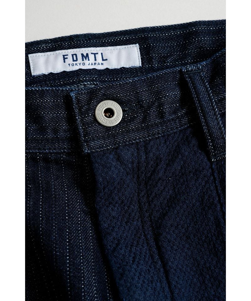 FDMTL(ファンダメンタル)】PATCHWORK PANTS RINSE パッチワークパンツ