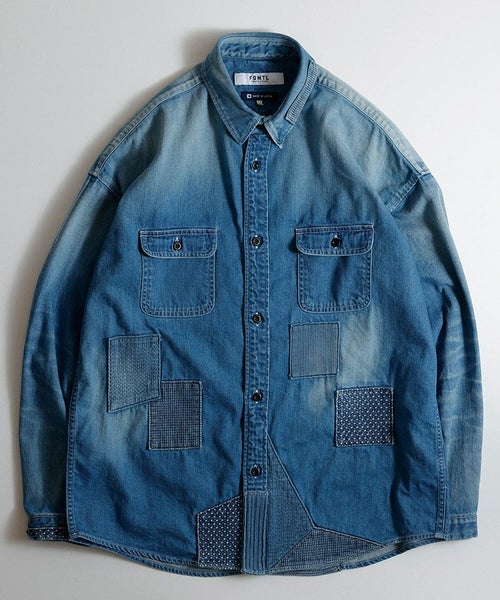 FDMTL(ファンダメンタル)】DIAMOND LONG CARDIGAN RINSE ロング 
