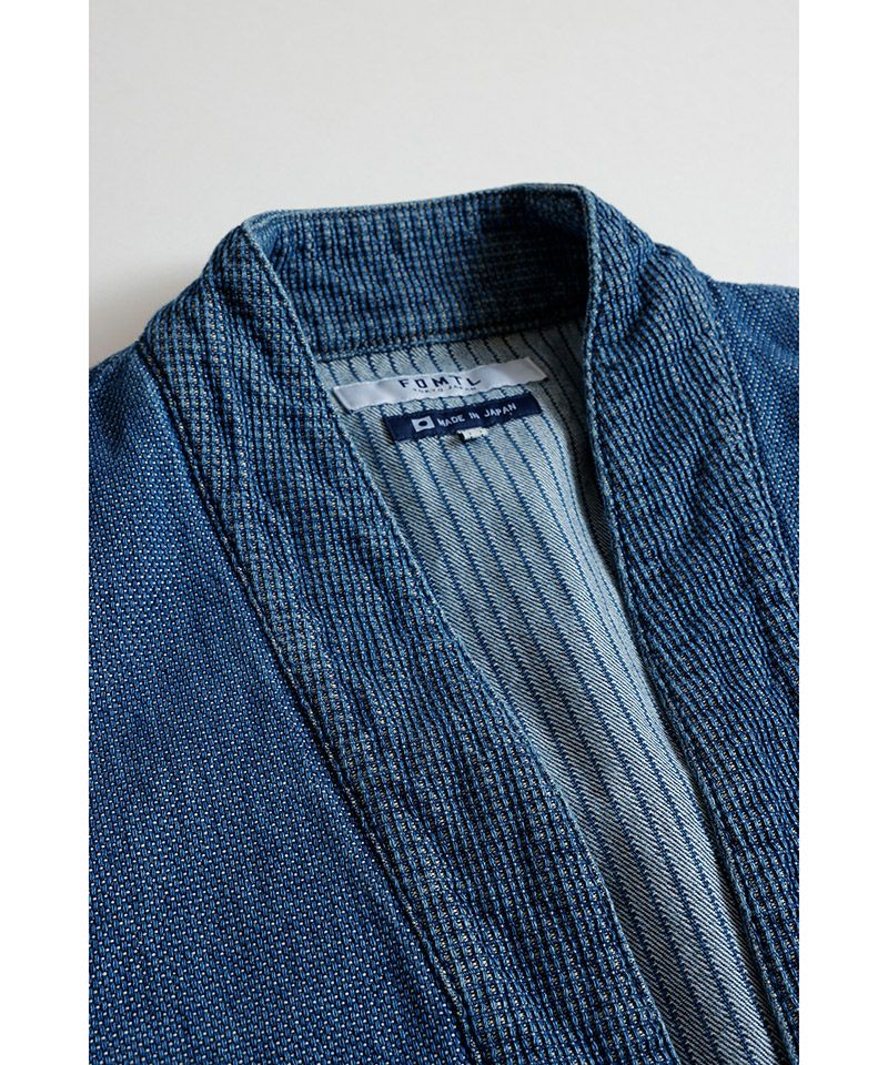 FDMTL(ファンダメンタル)】HAORI ZIP JACKET 3YR WASH 羽織ジップ