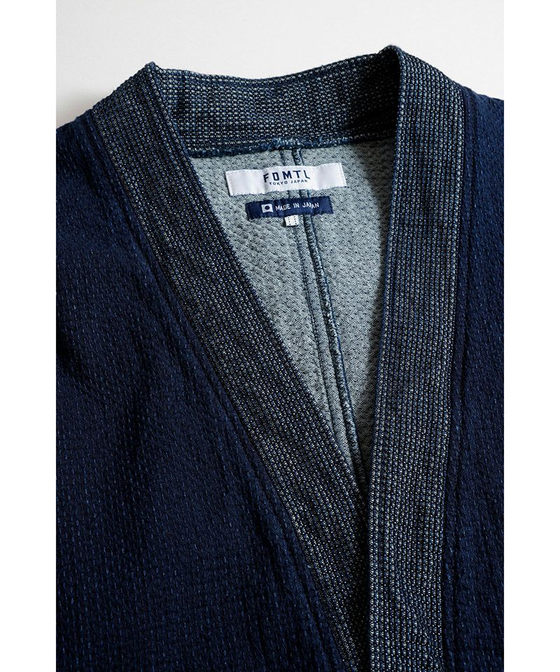 FDMTL(ファンダメンタル)】DIAMOND SHORT CARDIGAN RINSE カーディガン