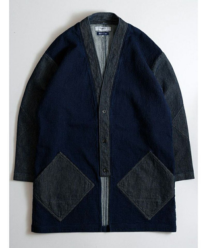 50%OFF【FDMTL(ファンダメンタル)】SASHIKO CARDIGAN RINSE