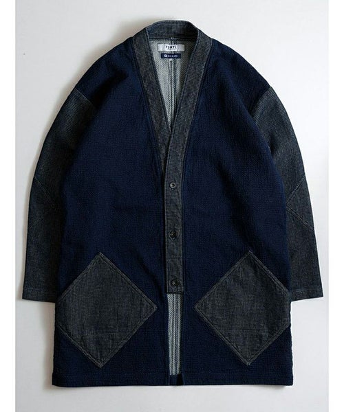 FDMTL(ファンダメンタル)】DIAMOND LONG CARDIGAN RINSE ロング 