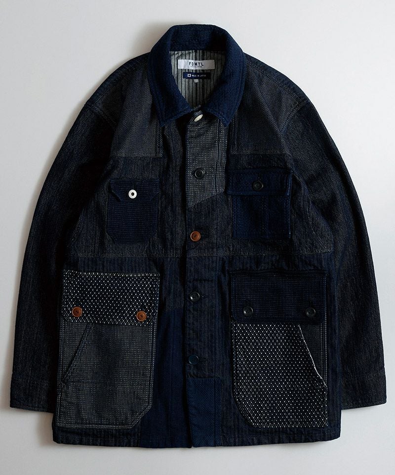 FDMTL(ファンダメンタル)】COVERALL JACKET RINSE カバーオール