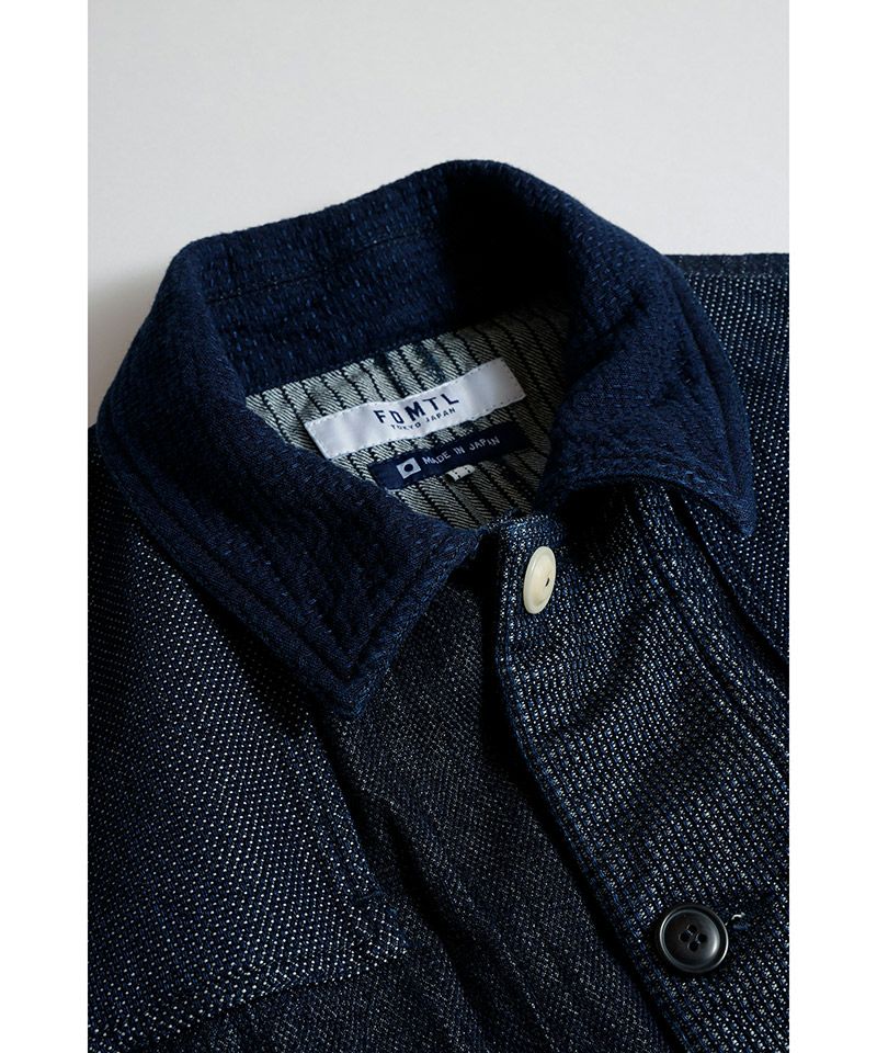 FDMTL(ファンダメンタル)】COVERALL JACKET RINSE カバーオール