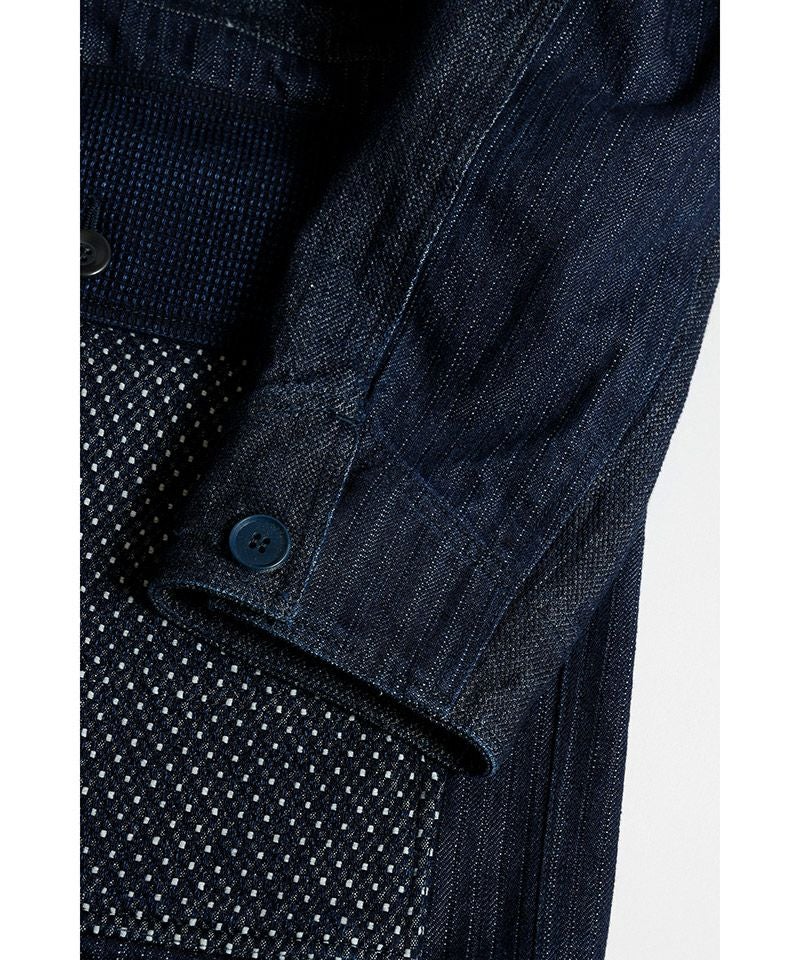 FDMTL(ファンダメンタル)】COVERALL JACKET RINSE カバーオール