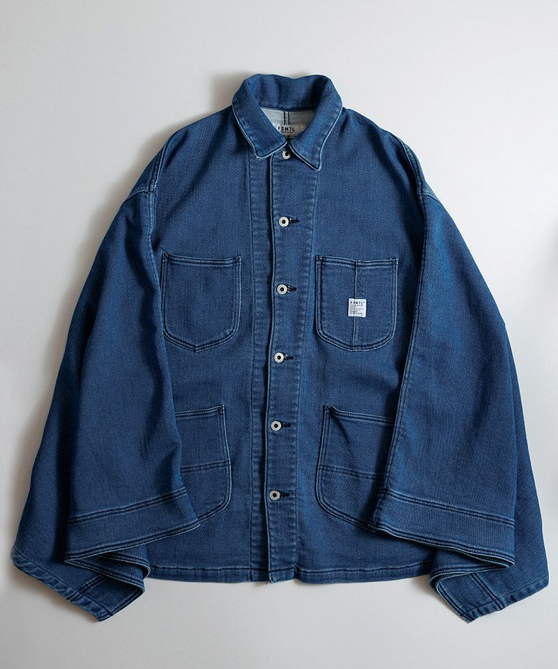 FDMTL(ファンダメンタル)】TIGER SASHIKO COVERALL JACKET 3YR WASH