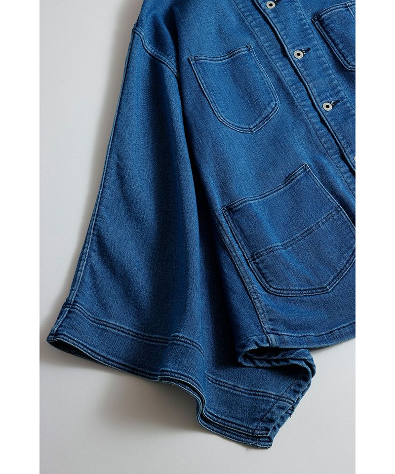 FDMTL(ファンダメンタル)】COVERALL CAPE 3YR WASH カバーオール FDMTL(ファンダメンタル)】COVERALL CAPE 3YR WASH カバーオール