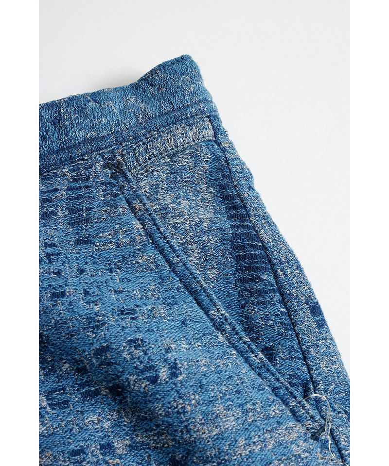 FDMTL(ファンダメンタル)】BORO JAQUARD WIDE PANTS 3YR WASH ワイド