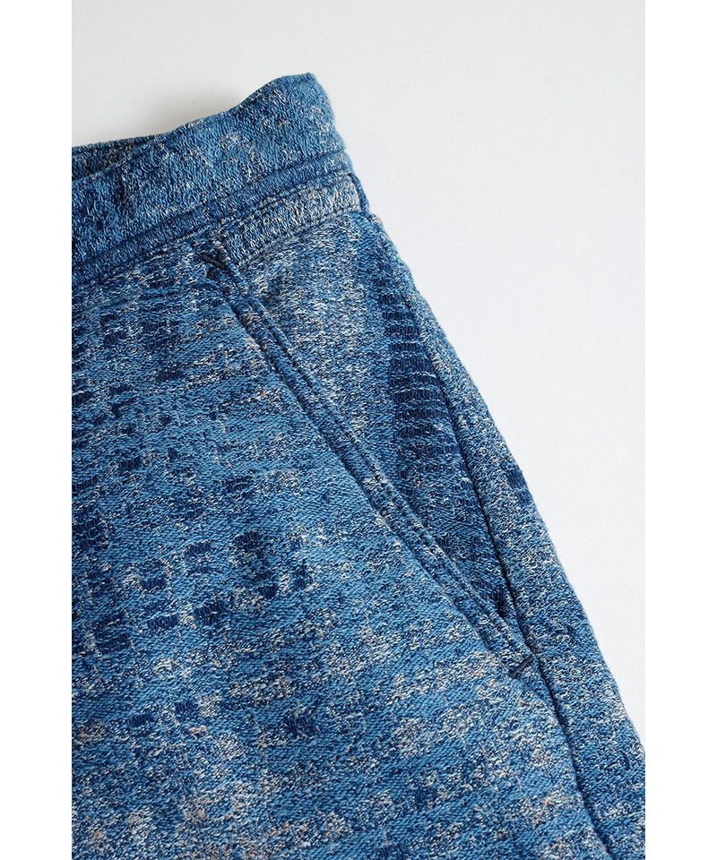 FDMTL(ファンダメンタル)】BORO JAQUARD WIDE PANTS 3YR WASH ワイド