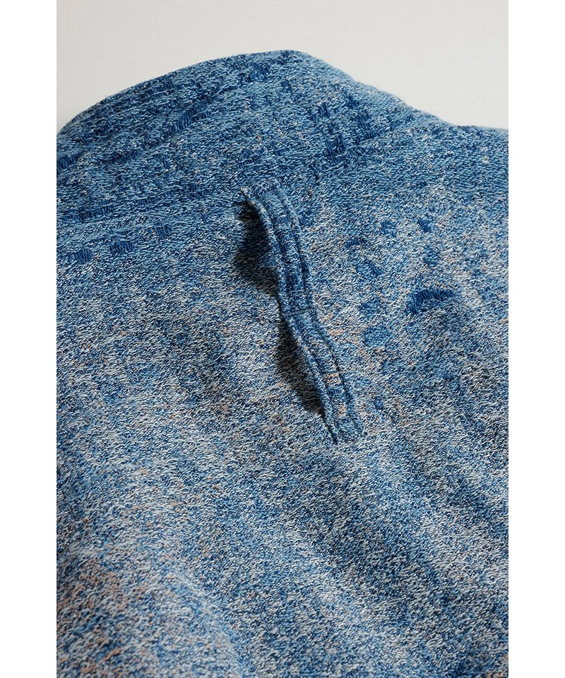 FDMTL(ファンダメンタル)】 BORO JAQUARD HAORI SHIRT 3YR WASH 羽織