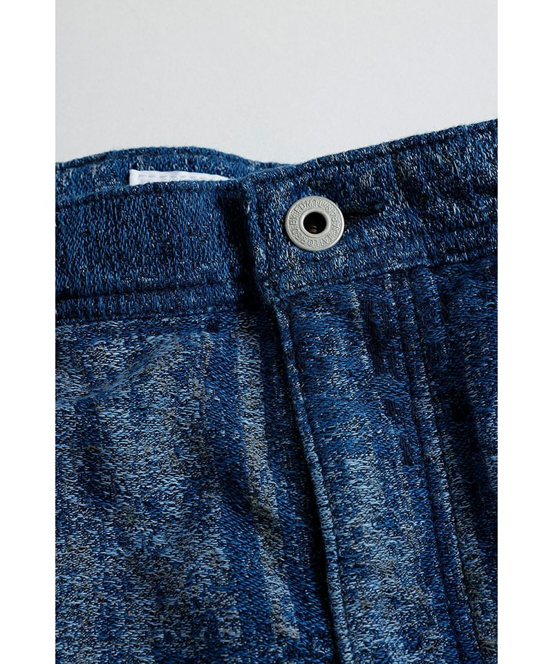 FDMTL(ファンダメンタル)】BORO JAQUARD BONTAN PANTS RINSE ボンタン