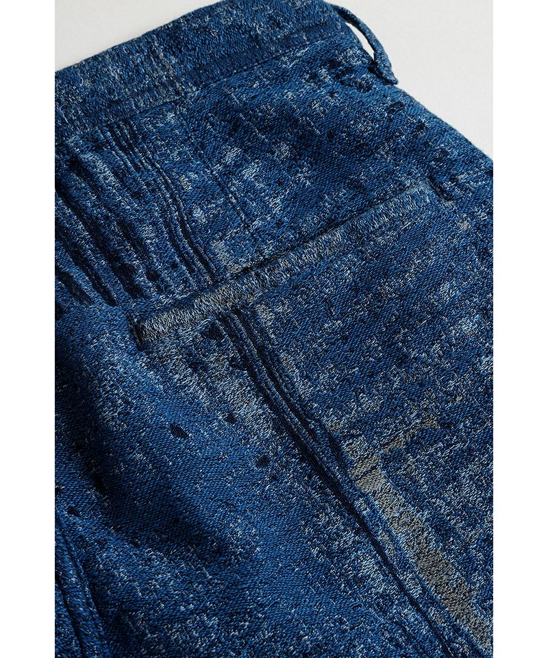 FDMTL(ファンダメンタル)】BORO JAQUARD BONTAN PANTS RINSE ボンタン
