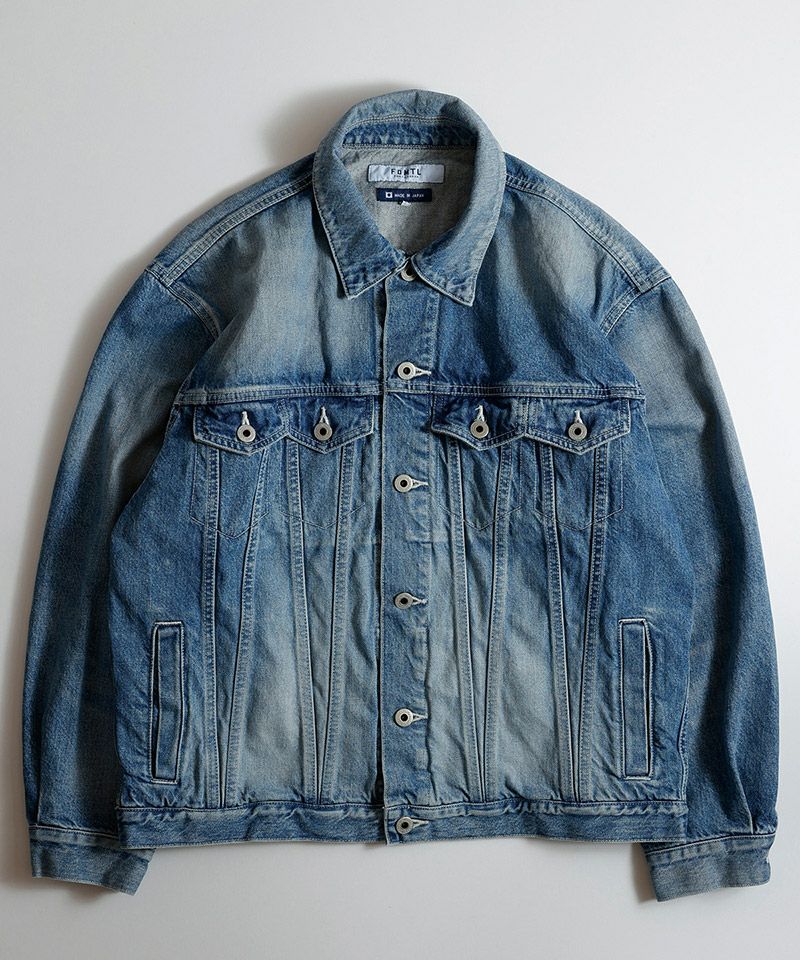 FDMTL(ファンダメンタル)】DENIM HAORI JACKET 5YR WASH デニム