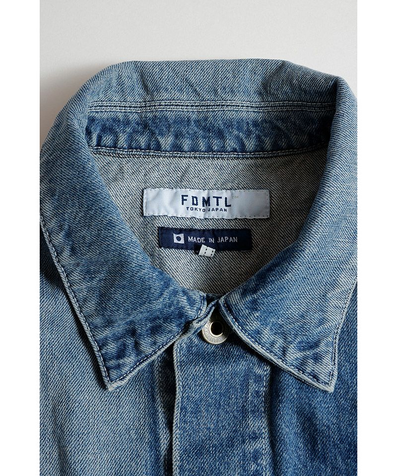 FDMTL(ファンダメンタル)】THIRD THIRD JACKET 3YR WASH デニム