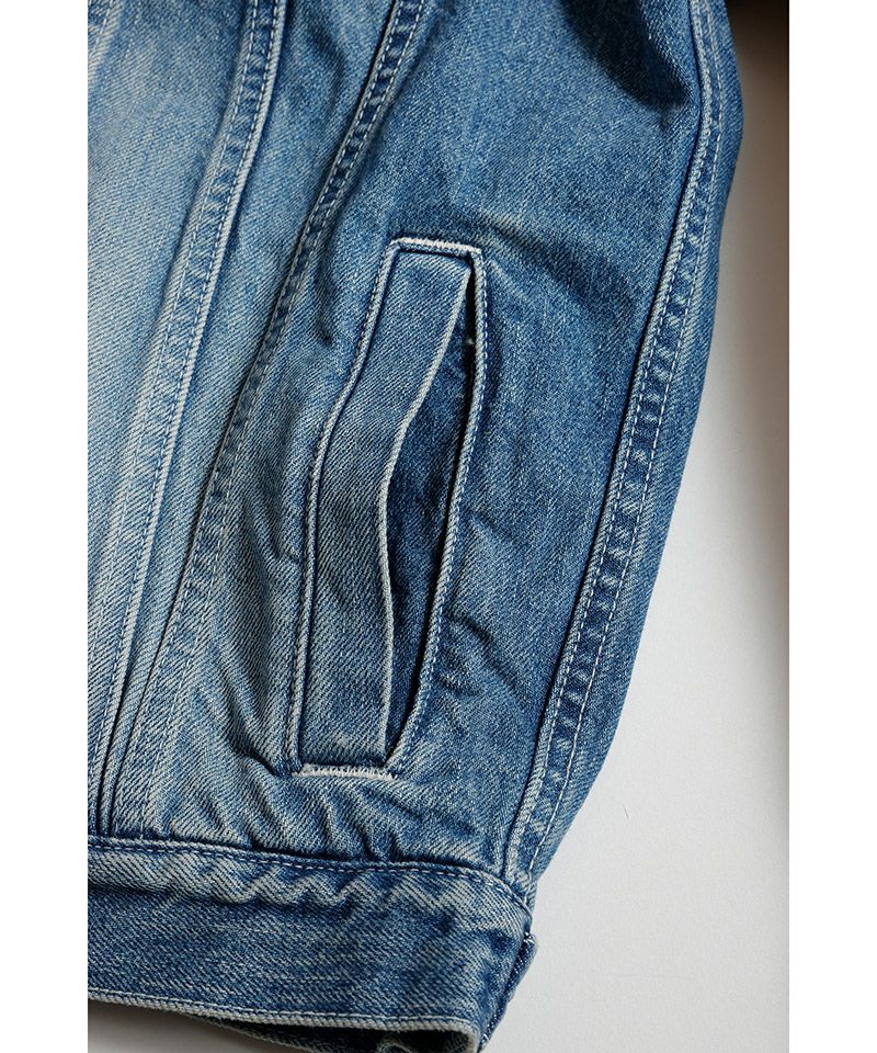 FDMTL(ファンダメンタル)】THIRD THIRD JACKET 3YR WASH デニム