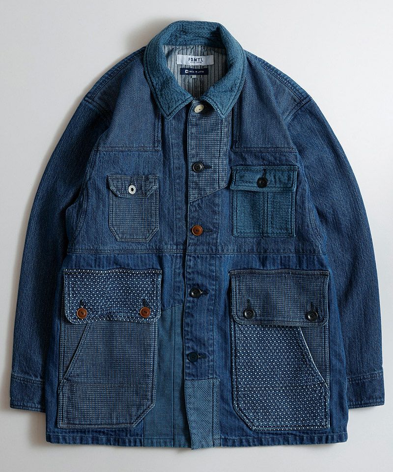 FDMTL(ファンダメンタル)】COVERALL JACKET 3YR WASH カバーオール