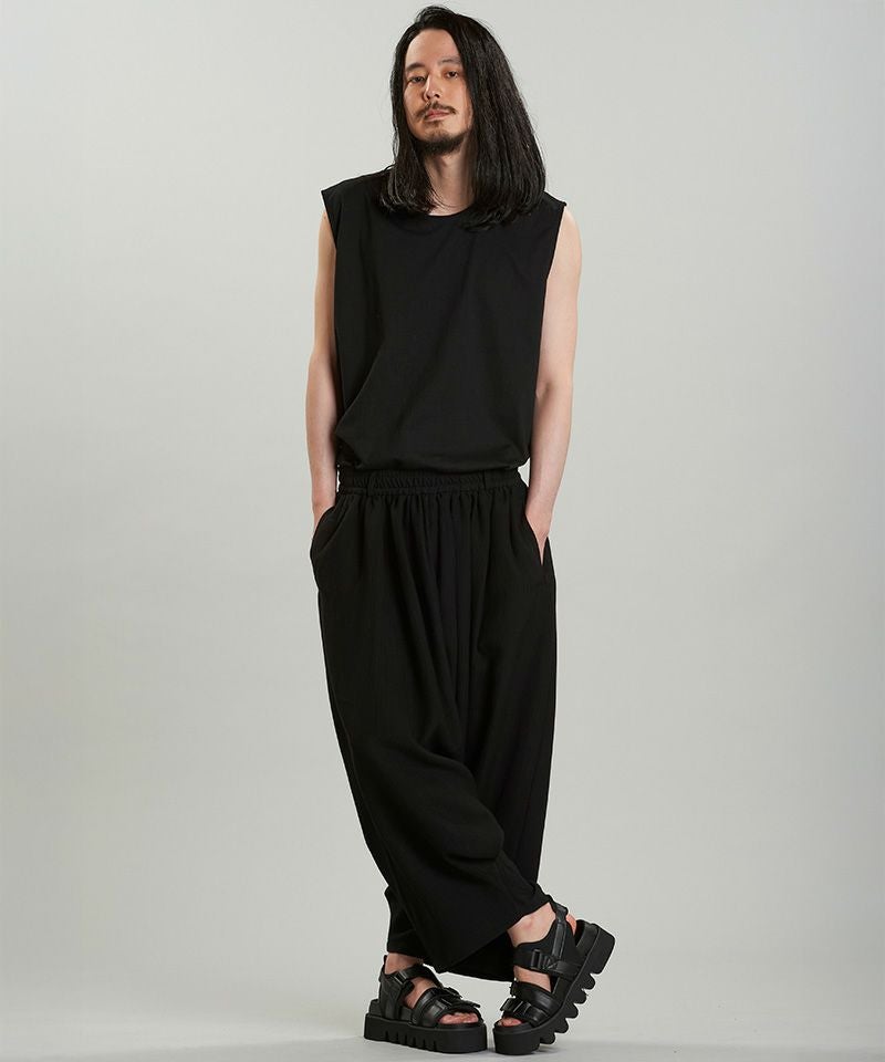 NO ID. サルエル ムーンエ BEAMS JIED コムサ アンダーカ GU 30%OFF【NO ID.(ノーアイディー)】ｻﾙｴﾙﾊﾞﾙｰﾝｸﾛｯﾌﾟﾄﾞPT パンツ(454006