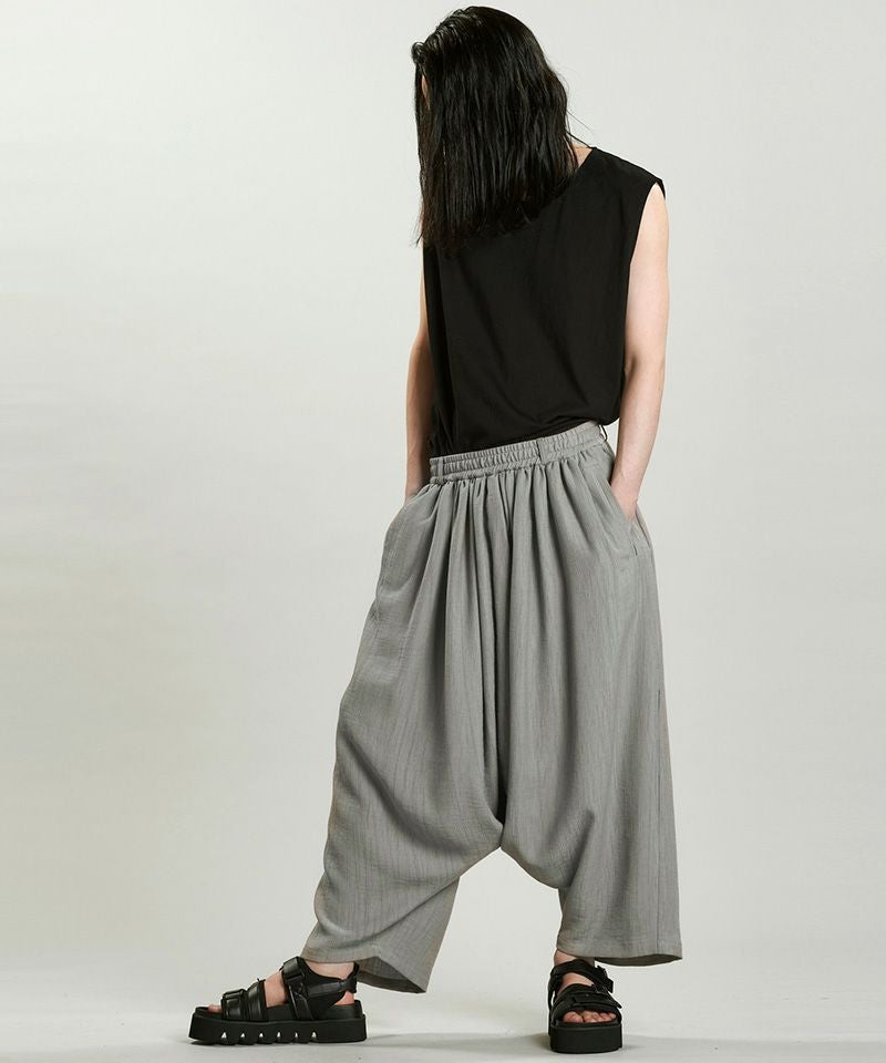 30%OFF【NO ID.(ノーアイディー)】ｼｭﾘﾝｸｻﾙｴﾙﾄﾗｳｻﾞｰｽﾞ パンツ(456006