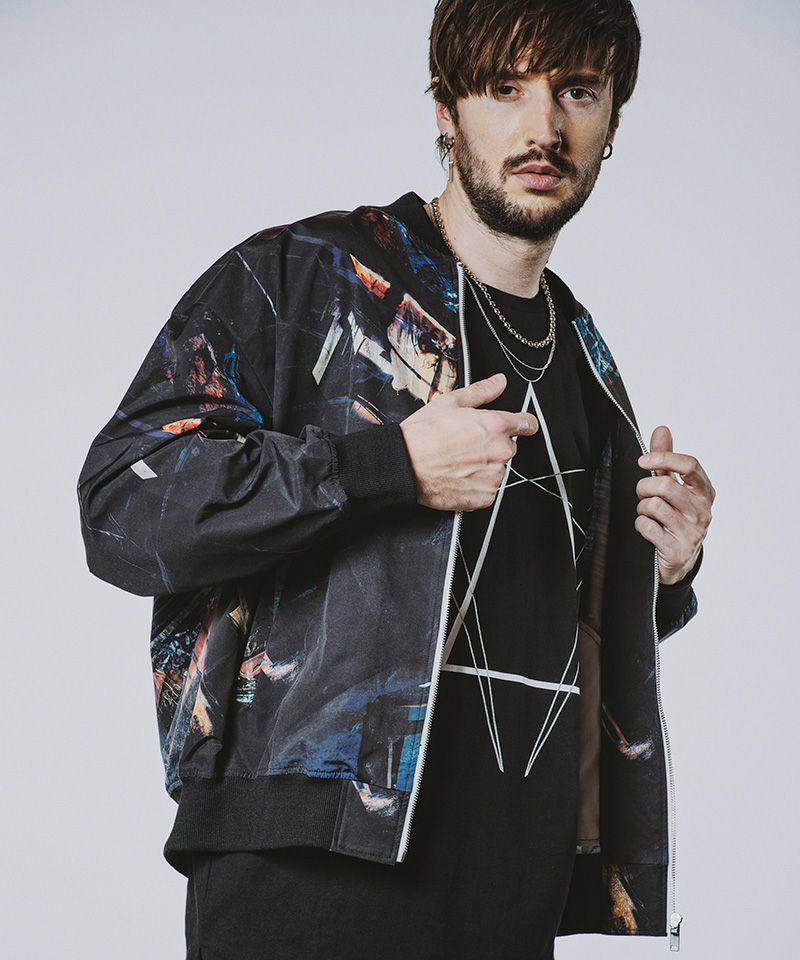 50%OFF【NO ID.(ノーアイディー)】BIG-MA-1-BLZ ブルゾン(856006-206B
