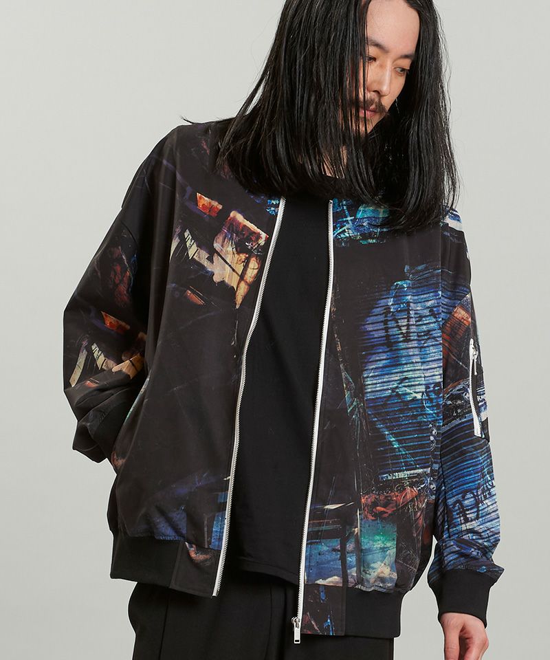 50%OFF【NO ID.(ノーアイディー)】BIG-MA-1-BLZ ブルゾン(856006-206B