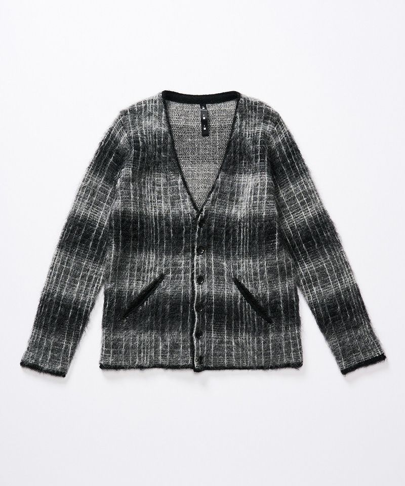 wjk】mohair shaggy knit cardigan ニットカーディガン(6881 wn06g
