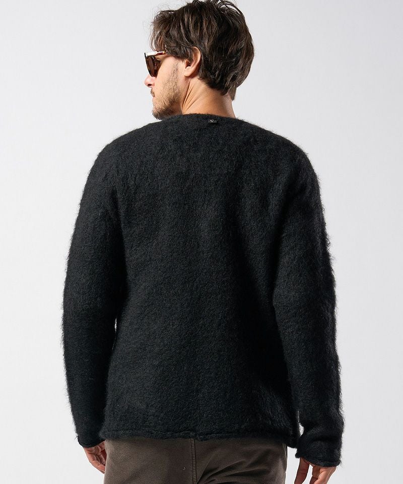 wjk】mohair shaggy knit cardigan ニットカーディガン(6881 wn06g