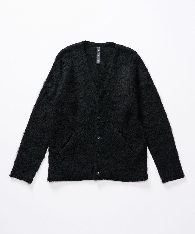 カーディガン 6(ROKU)MOHAIR SHAGGY V NECK CARDIGAN 6（ロク）の「＜6(ROKU)＞MOHAIR SHAGGY V NECK CARDIGAN/カーディガン