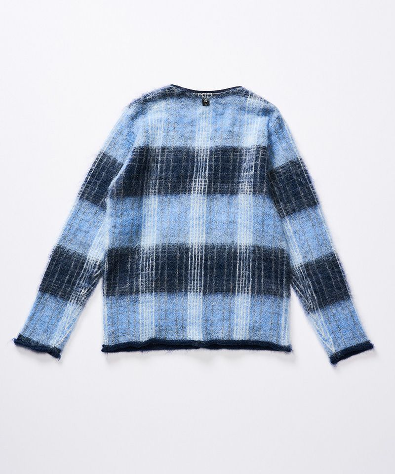 wjk】mohair shaggy knit cardigan ニットカーディガン(6881 wn06g