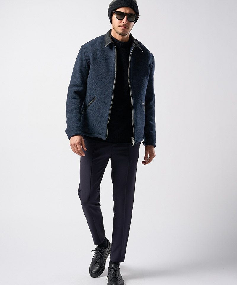 30%OFF【wjk】classical tweed zip blouson ジップブルゾン(2074 wo07g