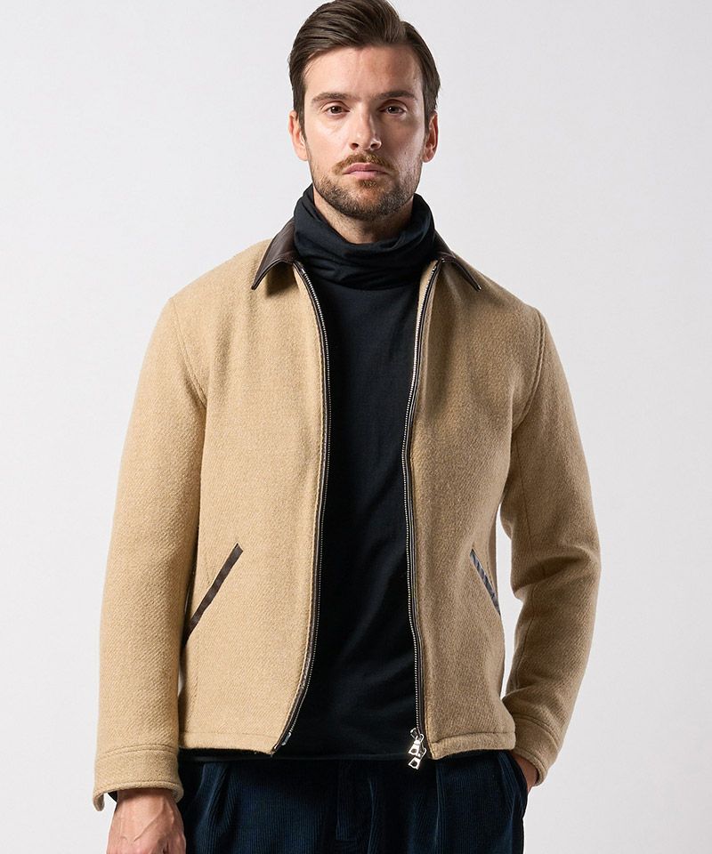 30%OFF【wjk】classical tweed zip blouson ジップブルゾン(2074 wo07g