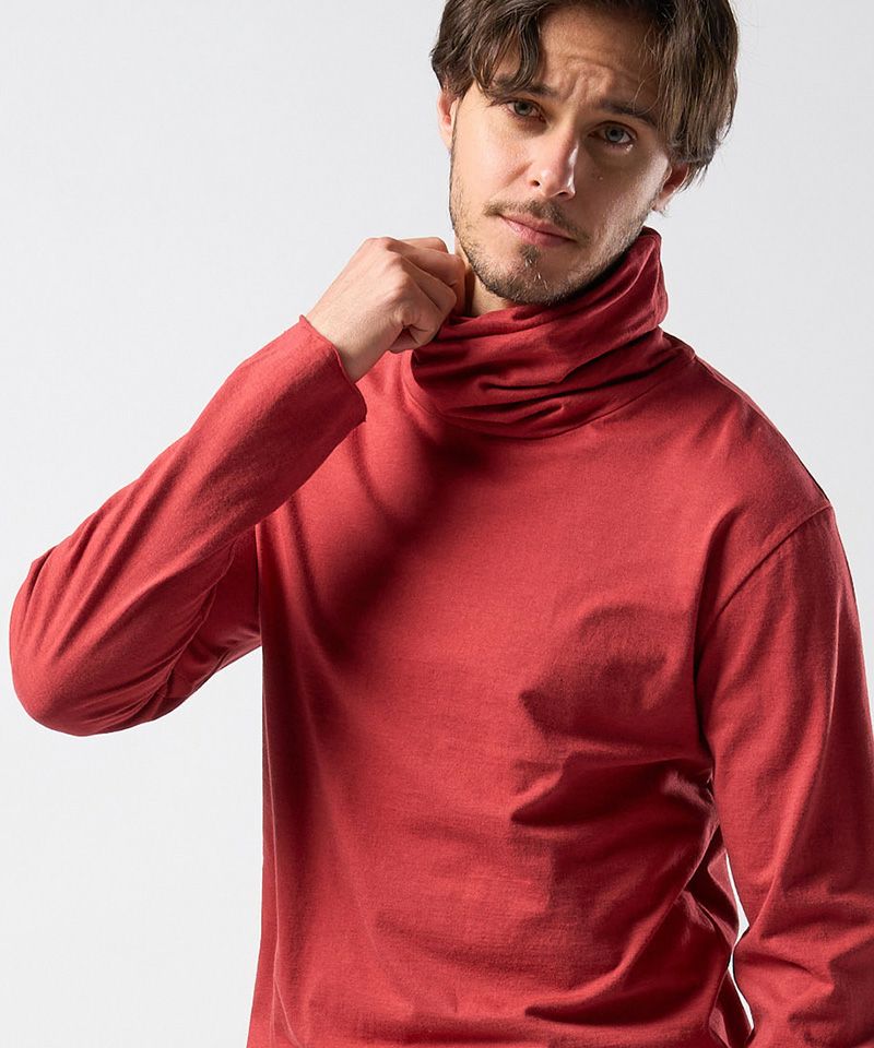 wjk】twist high neck L-S ハイネックカットソー(7216 cw01g) | CAMBIO