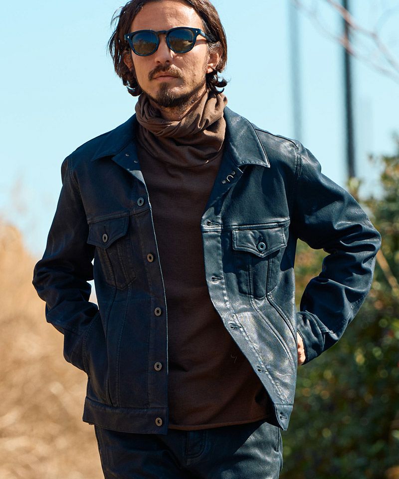 wjk】coating G-jacket トラッカージャケット(2073 pe39g) | CAMBIO
