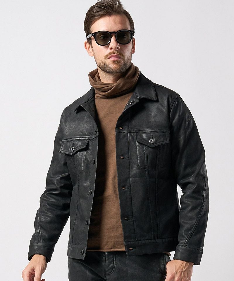 wjk】coating G-jacket トラッカージャケット(2073 pe39g) | CAMBIO 