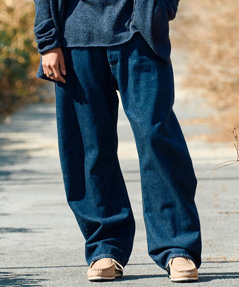 d.i.a パンツ 30%OFF【wjk】wide banana denim (OW) デニムパンツ(5357 dn73g