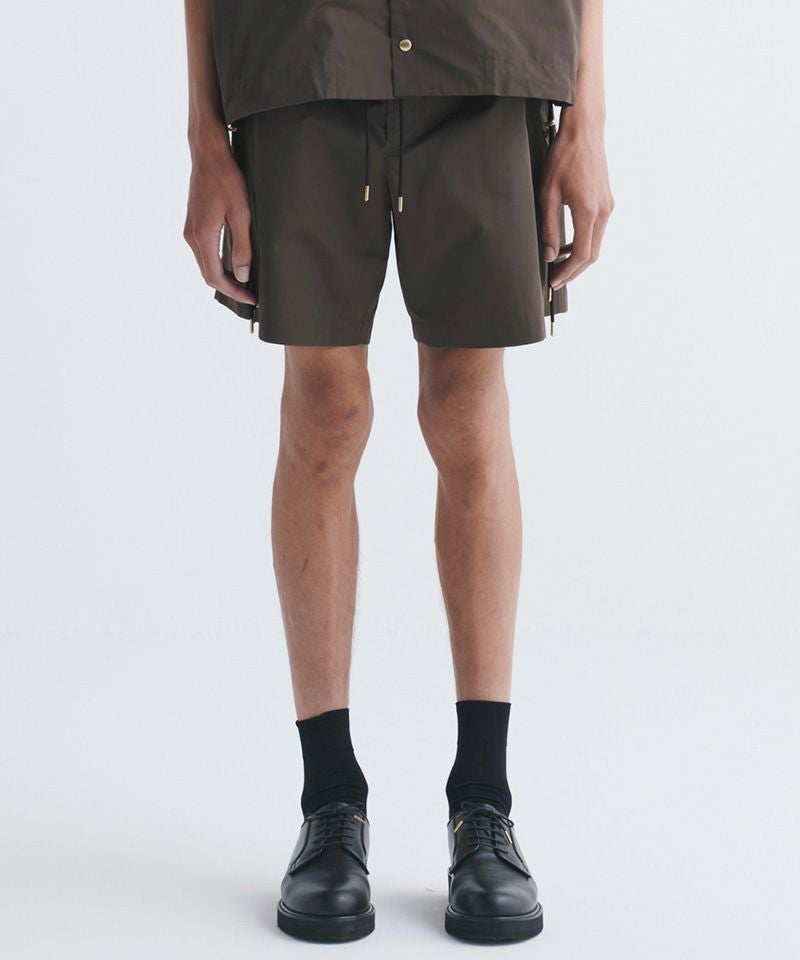 70%OFF【CULLNI(クルニ)】Silk Blend Taffeta Easy Short Pant