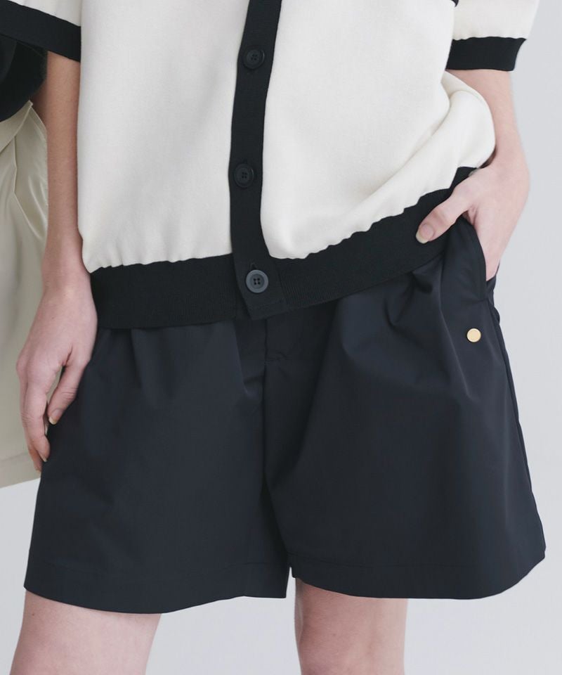 70%OFF【CULLNI(クルニ)】Silk Blend Taffeta Easy Short Pant