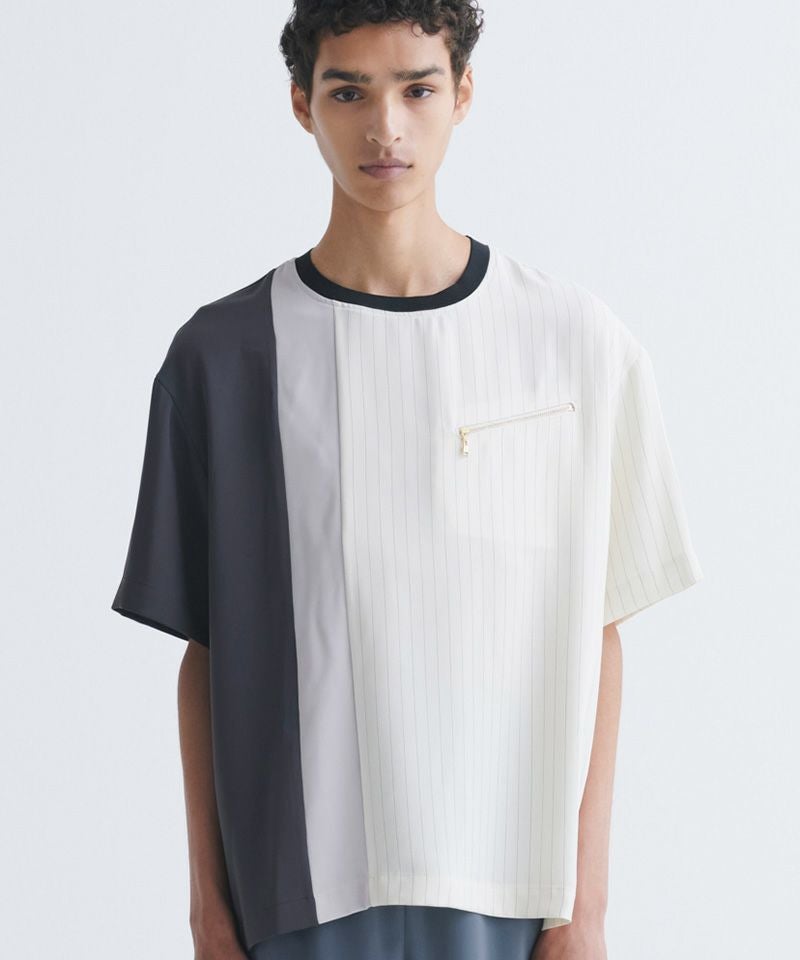 30%OFF【CULLNI(クルニ)】Double Satin Bi Color Pullover プル