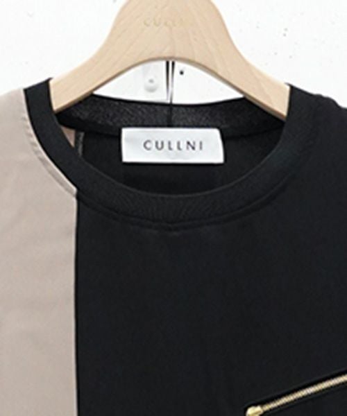 30%OFF【CULLNI(クルニ)】Double Satin Bi Color Pullover プル