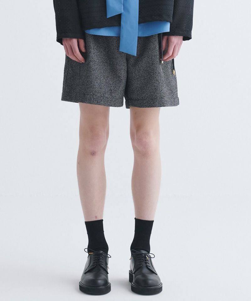 60%OFF【CULLNI(クルニ)】Tweed Belt Easy Short Pant ショートパンツ