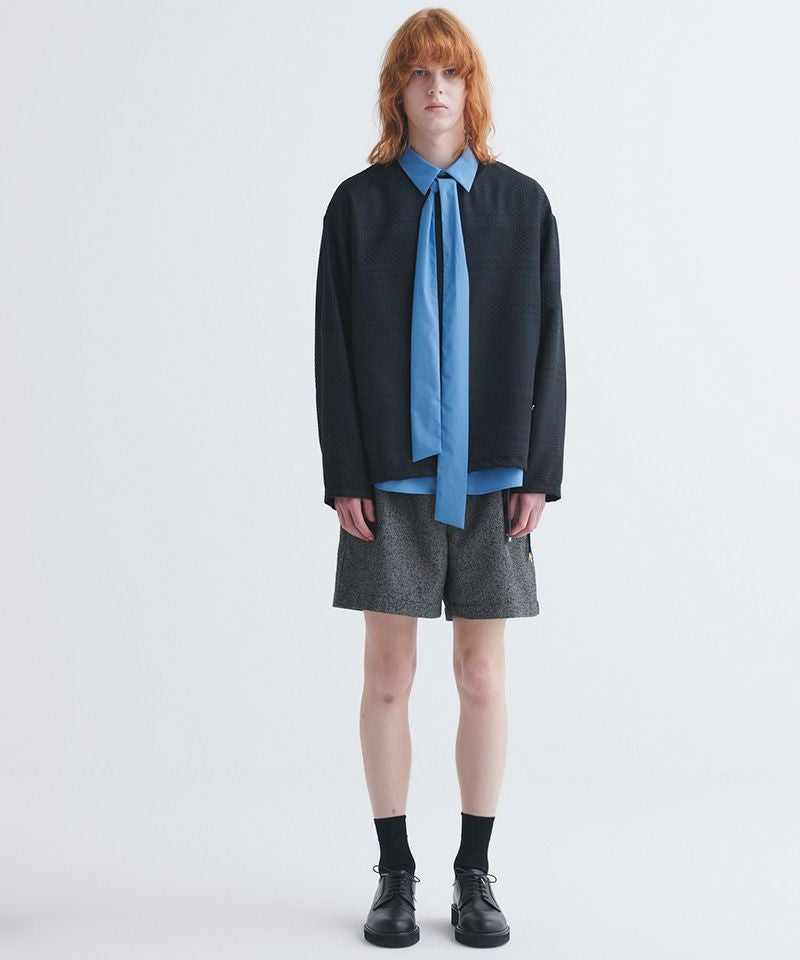 60%OFF【CULLNI(クルニ)】Tweed Belt Easy Short Pant ショートパンツ